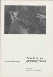 Titelblatt der Ausgabe 1989 III