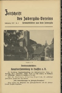 Titelblatt der Ausgabe 1937 III