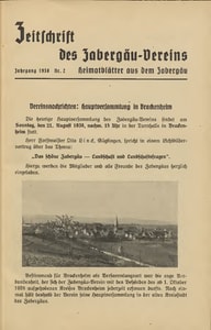 Titelblatt der Ausgabe 1938 II