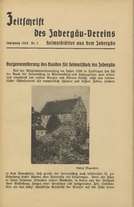 Titelblatt der Ausgabe 1938 III