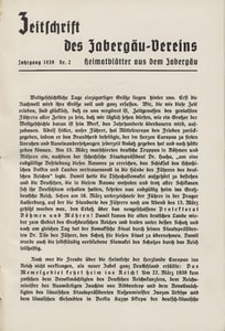 Titelblatt der Ausgabe 1939 II