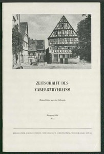 Titelblatt der Ausgabe 1954 I