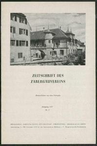 Titelblatt der Ausgabe 1957 III