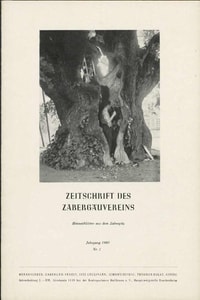 Titelblatt der Ausgabe 1960 I