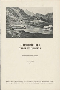 Titelblatt der Ausgabe 1962 II