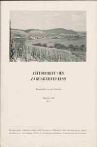 Titelblatt der Ausgabe 1962 III