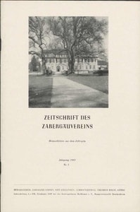 Titelblatt der Ausgabe 1963 III