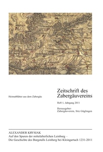 Titelblatt der Ausgabe 2011 I