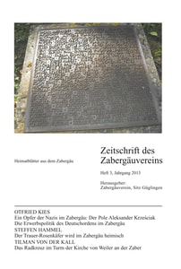 Titelblatt der Ausgabe 2013 III