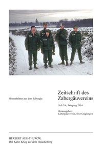 Titelblatt der Ausgabe 2014 III+IV