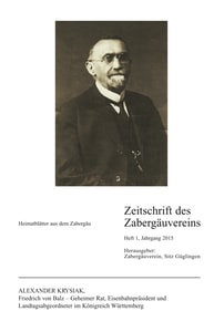 Titelblatt der Ausgabe 2015 I