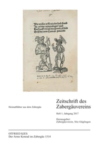 Titelblatt der Ausgabe 2017 I