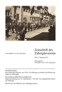 Titelblatt der Ausgabe 2018 II