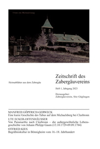Titelblatt der Ausgabe I 2023