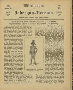 Titelblatt der Ausgabe 1901 IX