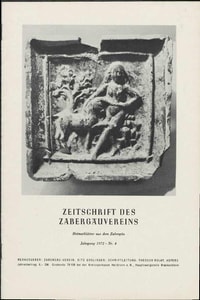 Titelblatt der Ausgabe 1972 IV