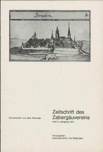 Titelblatt der Ausgabe 1973 III