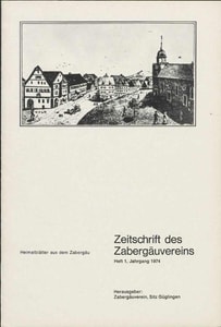 Titelblatt der Ausgabe 1974 I