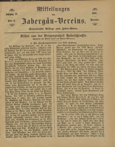 Titelblatt der Ausgabe 1901 XI