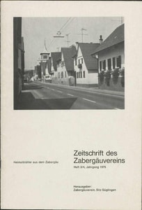 Titelblatt der Ausgabe 1975 III+IV