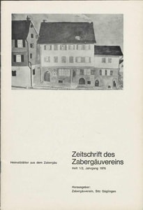 Titelblatt der Ausgabe 1976 I+II