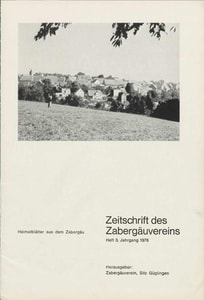 Titelblatt der Ausgabe 1976 III