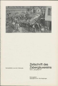 Titelblatt der Ausgabe 1977 IV