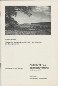 Titelblatt der Ausgabe 1978 III