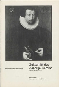 Titelblatt der Ausgabe 1978 IV