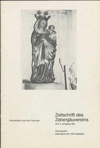 Titelblatt der Ausgabe 1981 IV