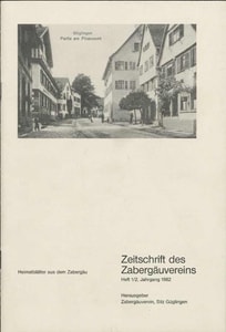 Titelblatt der Ausgabe 1982 I+II