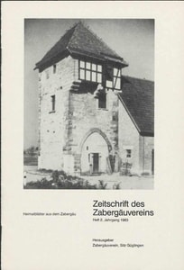 Titelblatt der Ausgabe 1983 II