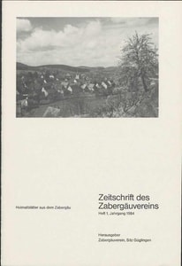 Titelblatt der Ausgabe 1984 I