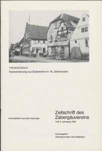 Titelblatt der Ausgabe 1984 II