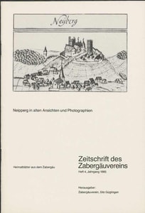 Titelblatt der Ausgabe 1985 IV
