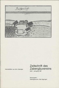 Titelblatt der Ausgabe 1987 I