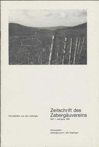 Titelblatt der Ausgabe 1989 I