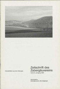 Titelblatt der Ausgabe 1990 II+III