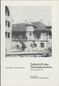 Titelblatt der Ausgabe 1991 IV