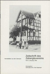 Titelblatt der Ausgabe 1992 IV