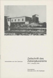 Titelblatt der Ausgabe 1993 I