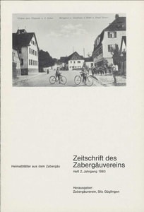 Titelblatt der Ausgabe 1993 II