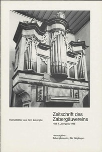 Titelblatt der Ausgabe 1998 II