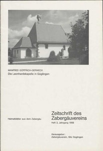 Titelblatt der Ausgabe 1998 III