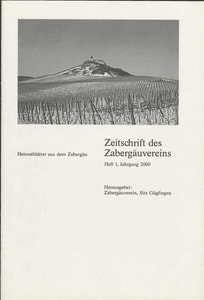 Titelblatt der Ausgabe 2000 I