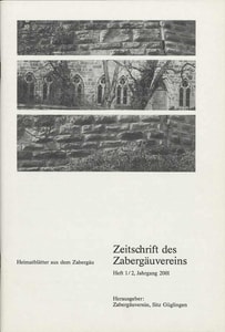 Titelblatt der Ausgabe 2001 I+II