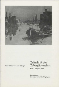 Titelblatt der Ausgabe 2003 III