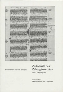 Titelblatt der Ausgabe 2005 I