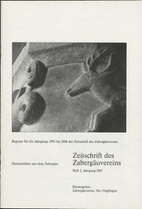 Titelblatt der Ausgabe 2007 II