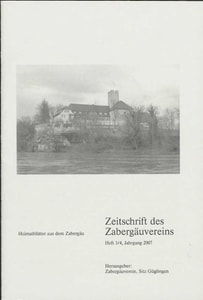 Titelblatt der Ausgabe 2007 III+IV